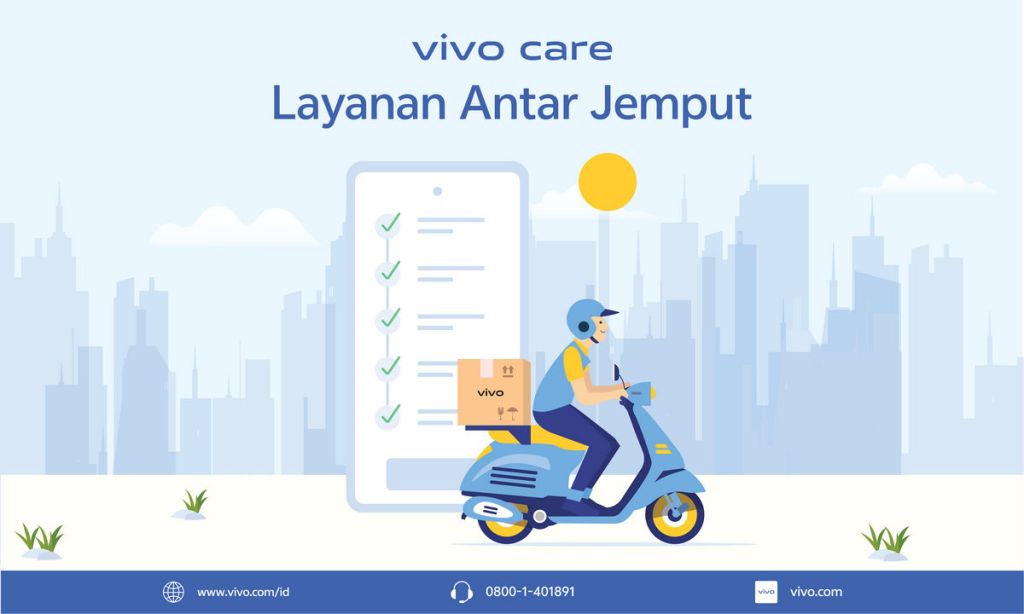 vivo Indonesia Hadirkan Layanan Antar Jemput untuk Perbaikan Smartphone