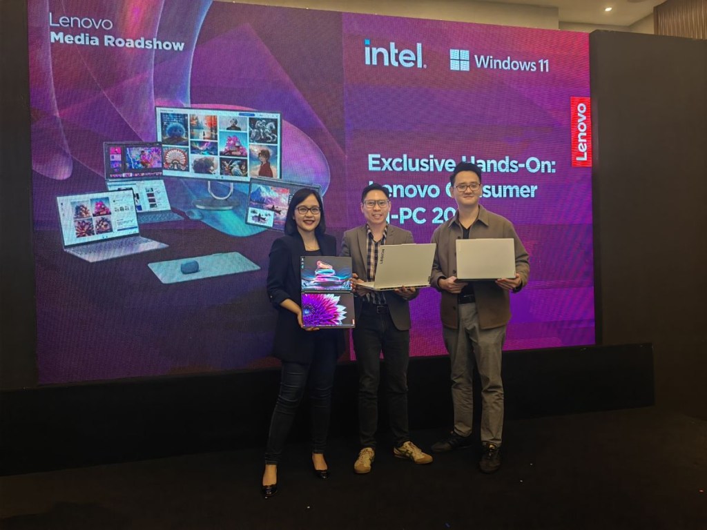 Lenovo Indonesia Hadirkan Rangkaian AI PC untuk Kreator dan Gamer