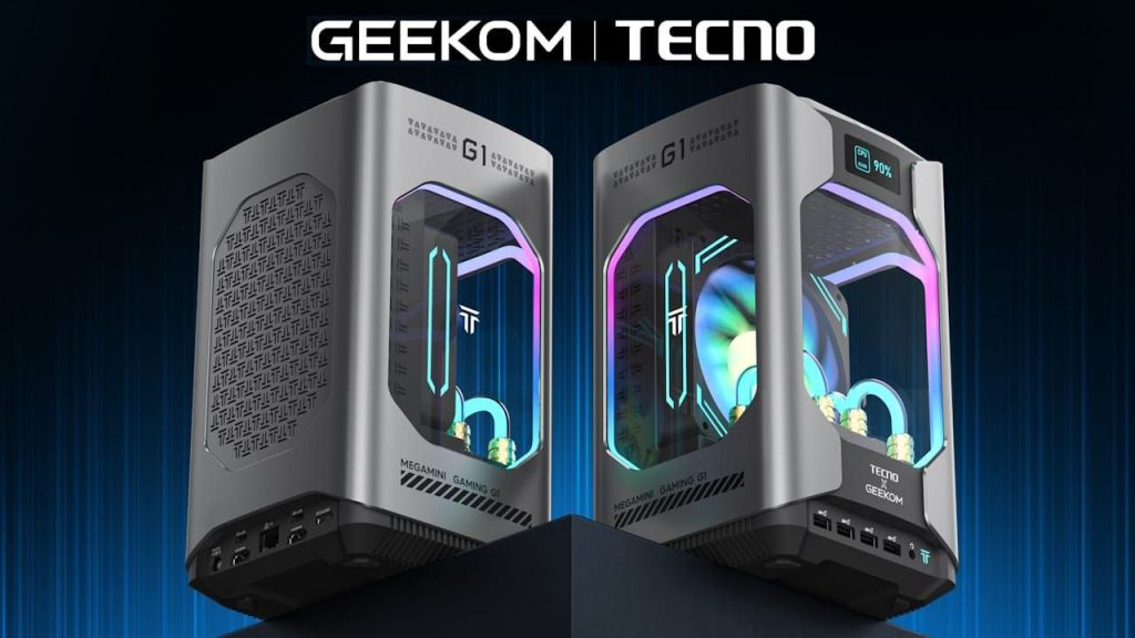 TECNO Mega Mini Gaming G1: Mini PC Gaming Kencang dengan Sistem Pendingin Liquid&nbsp;Cooling