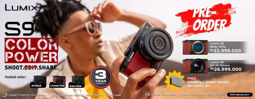Panasonic Buka Pre-Order Lumix S9, Harga Mulai 22 Jutaan Rupiah