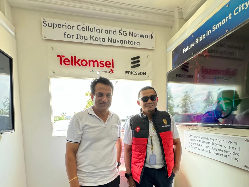 Demo 5G dari Telkomsel & Ericsson, Sukses Siarkan Peringatan 17 Agustus dari IKN