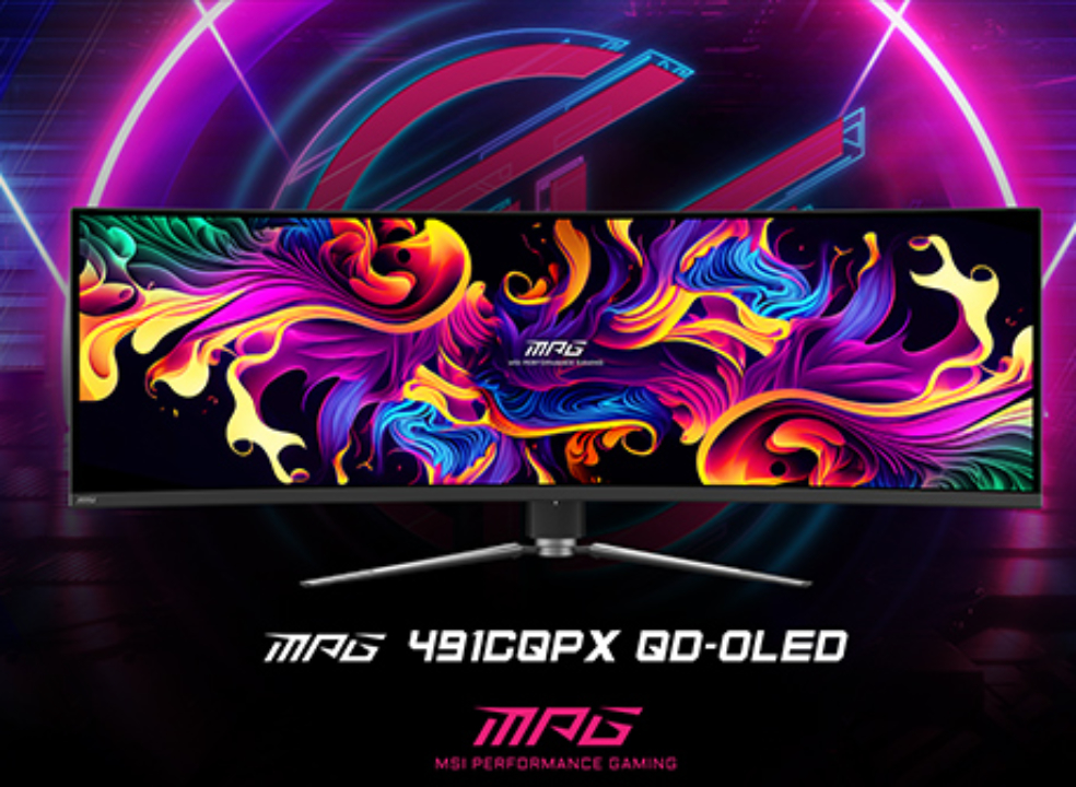 MSI MPG 491CQPX QD-OLED: Usung Panel Curved QD-OLED 240 Hz dengan Ukuran 49 Inci