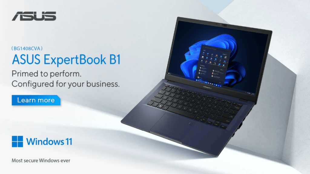 ASUS ExpertBook B1, Laptop Komersial Pertama dengan TKDN Di Atas 40%