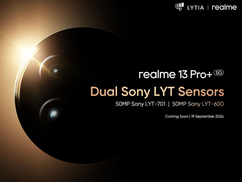 Siap Rilis di Indonesia, realme 13 Pro Series 5G Jadi yang Pertama dengan Dua Sensor Kamera Sony&nbsp;LYTIA